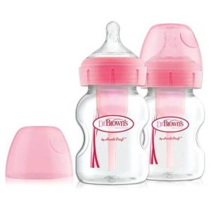 Dr Brown's Plastična flašica Options+ Wide Neck 150ml WB52601, 2kom