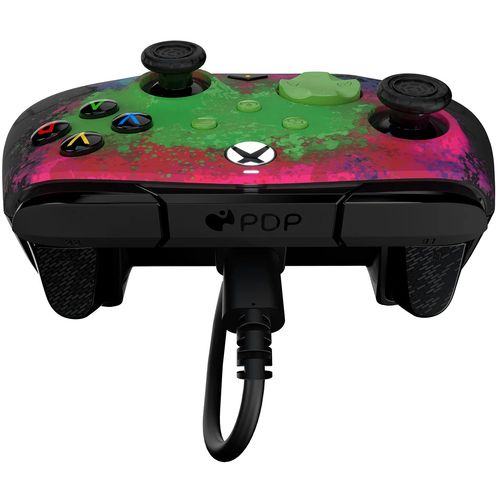 PDP XBOX WIRED CONTROLLER REMATCH - SPACE DUST GLOW IN THE DARK slika 8