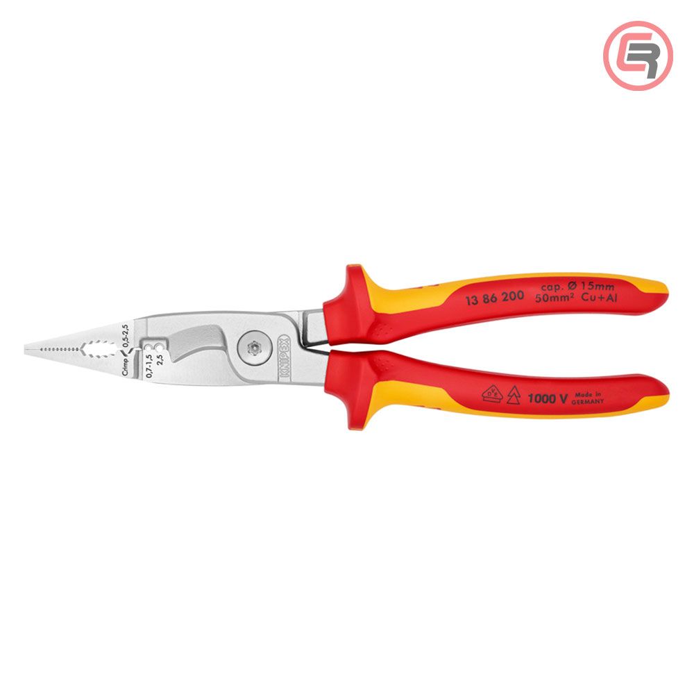 Knipex Kliješta Elektroinstalacijska Multifunkcionalna 200mm 1000V - 13 86 200 slika 3