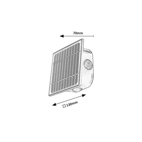 Emmen solarna zidna lampa slika 4