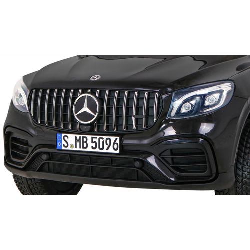 Licencirani auto na akumulator Mercedes GLC 63S - dvosjed - crni slika 9