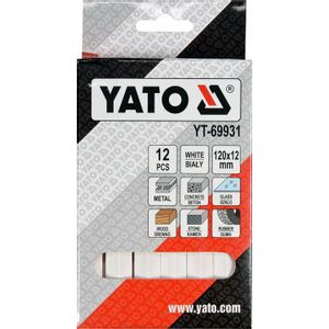 Yato tehnička kreda, 12 komada, bijela