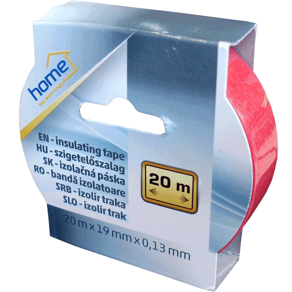 home Izolir traka, 20 met, crvena - SS 220 slika 2