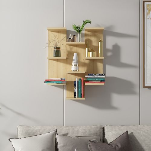 Texas - Oak Oak Wall Shelf slika 2