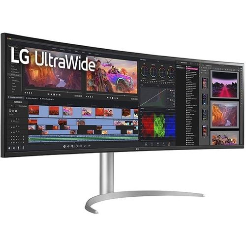 LG 49WQ95C-W LED display 124.5 cm (49") 5120 x 1440 pixels UltraWide Dual Quad HD Silver slika 3