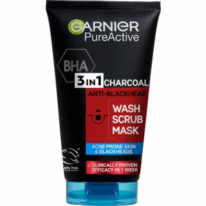 Garnier PureActive 3U1 Charcoal Maska za lice 150ml