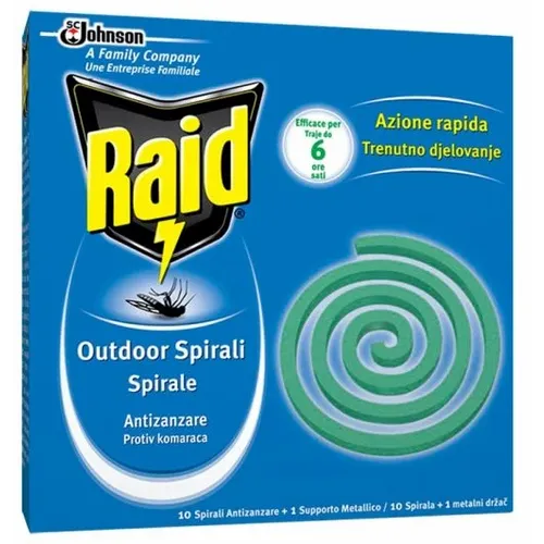 Raid spirale protiv komaraca 10 kom slika 1