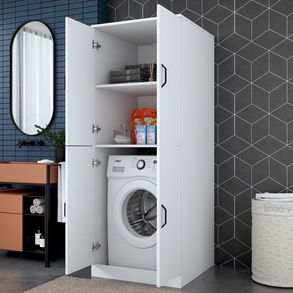 KD109 - 3198 Bijeli Kabinet za Veš Mašinu slika 5