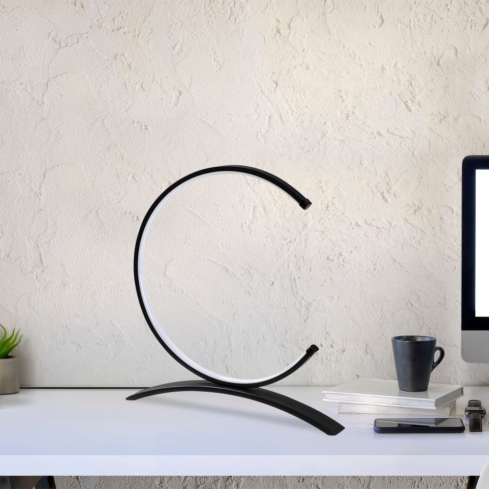 Lampa za sto Moon - 13330 Crna slika 6