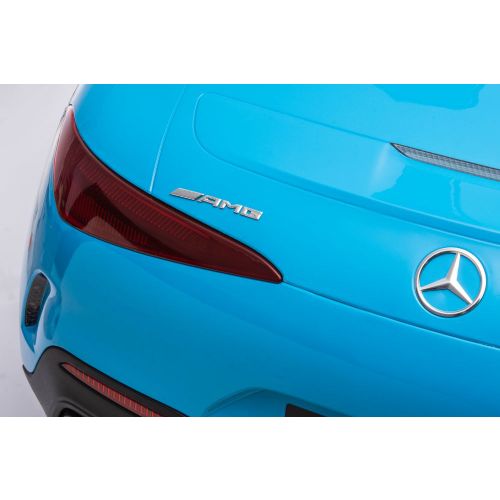 Licencirani Mercedes AMG SL63 plavi - auto na akumulator slika 8