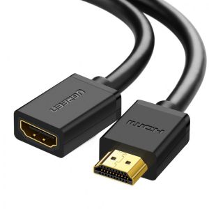 Kabel UGREEN, HDMI (M) na HDMI (Ž), 3m, pozlaćeni, 4K@30Hz, pokositreni bakar