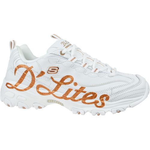 Ženske tenisice Skechers d'lites glitzy city 13165-wtrg slika 5