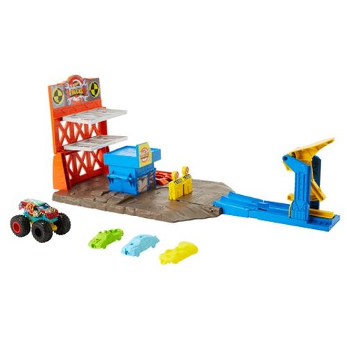 Hot Wheels Monster Truck eksplozija set  slika 1