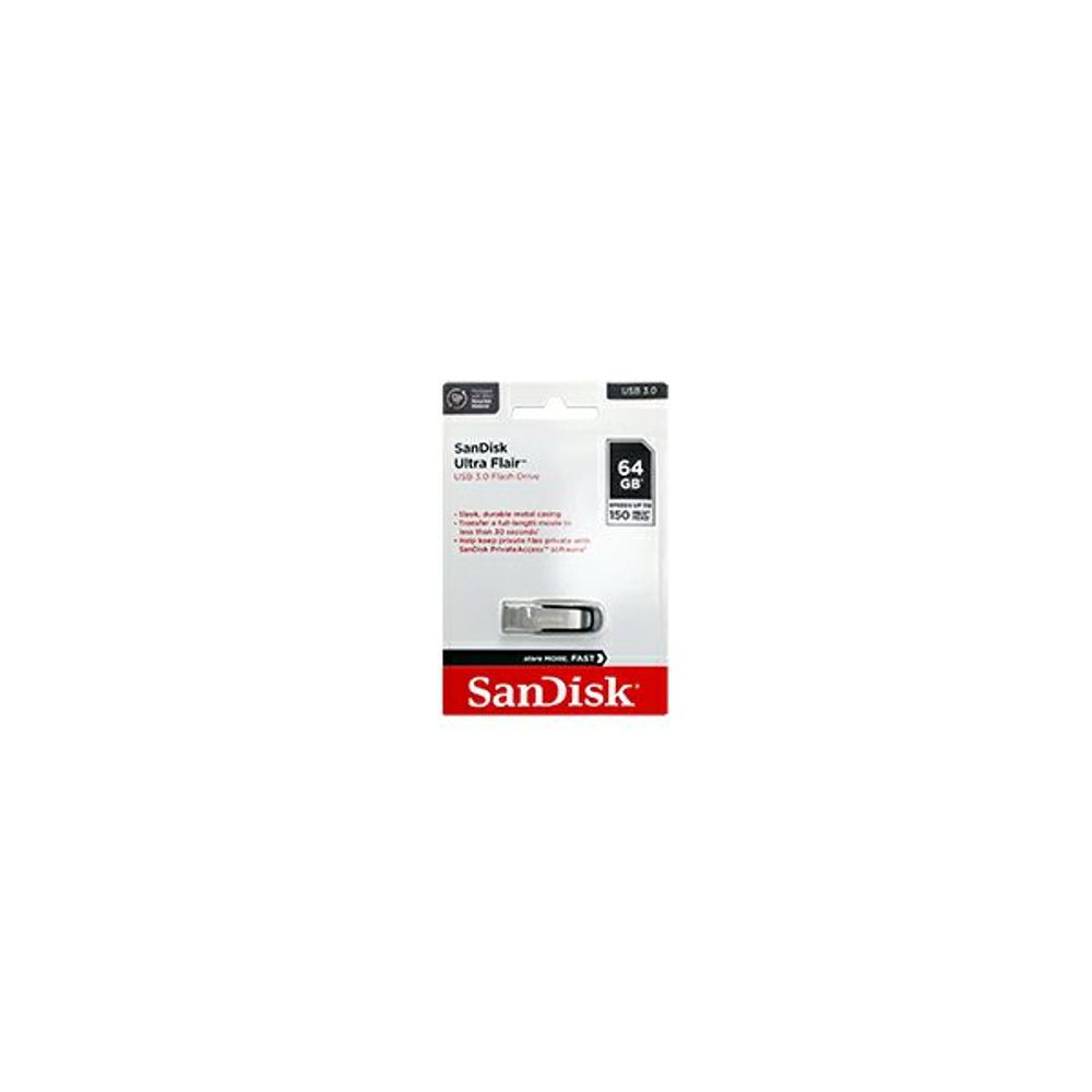 SANDISK USB 3.0 FLASH DRIVE ULTRA FLAIR 64GB slika 2