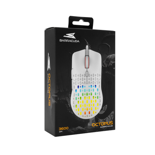 Baracuda BGM 022 OCTOPUS, Mouse White slika 5