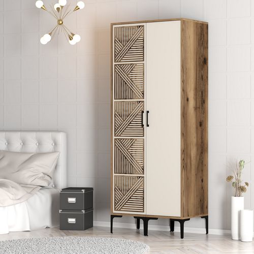 Kumsal PS - Walnut, Cream Walnut
Cream Wardrobe slika 3