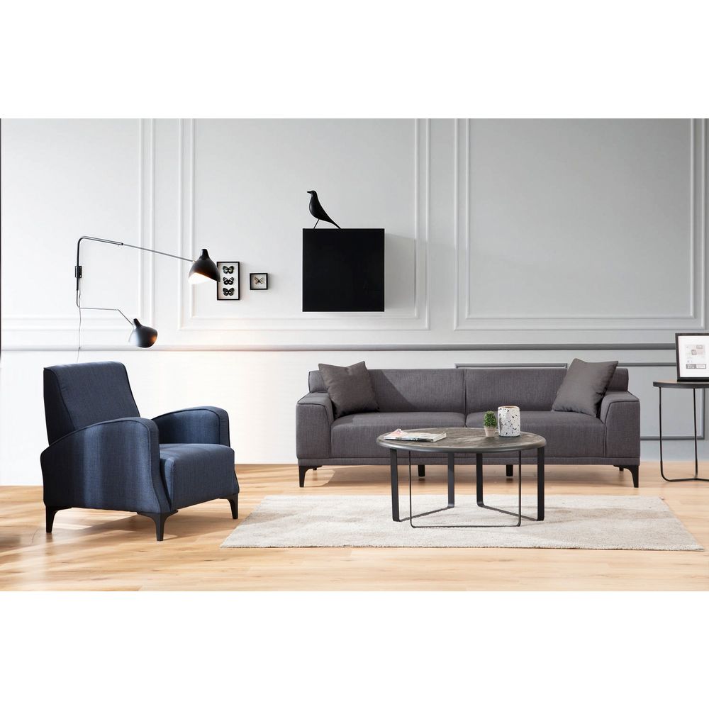 Petra 3 - Antracit 3-sjedalna sofa slika 4
