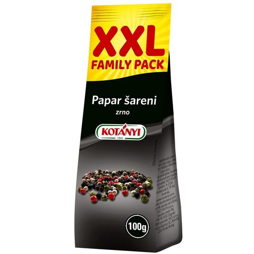 Kotányi XXL Papar šareni zrno 100g slika 1