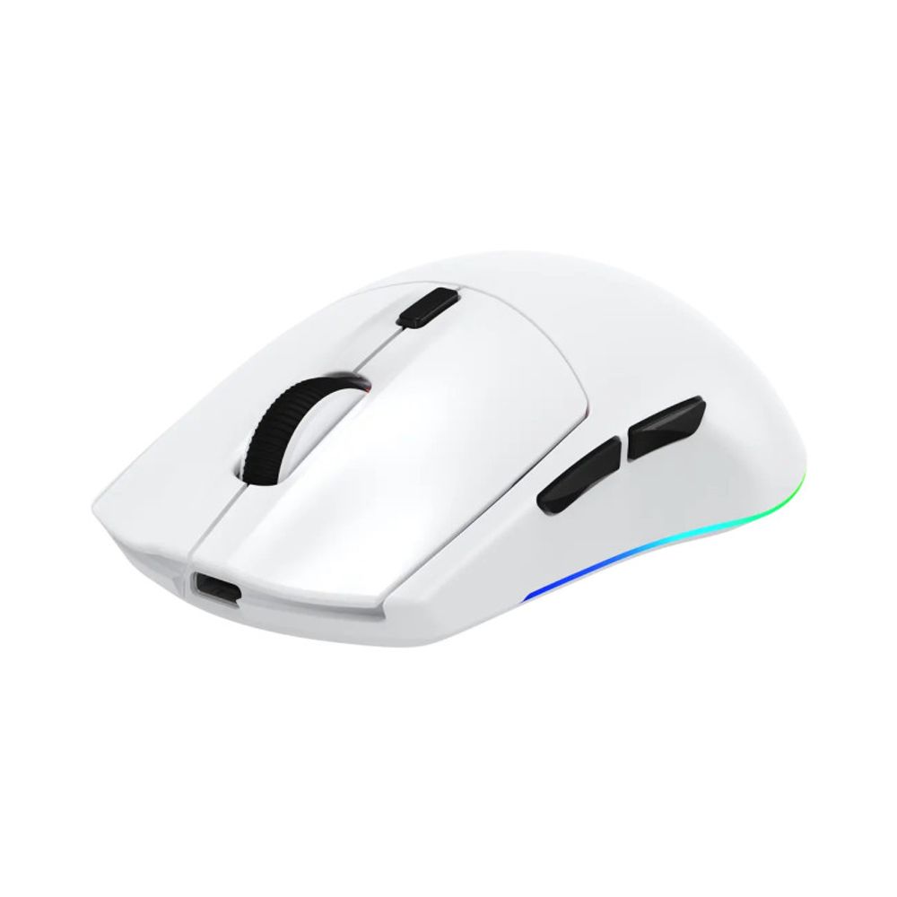 WHITE SHARK Miš WGM-5020 CADOR / 10.000 DPI, bijeli slika 3