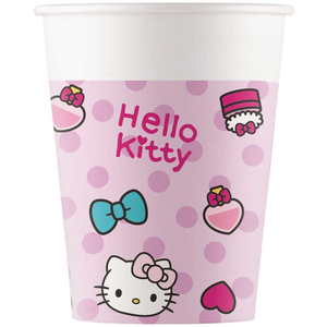 Papirne čaše Hello Kitty 200ml, 8 komada