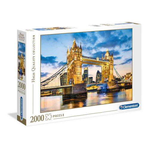 Clementoni Puzzle 2000 Hqc Tower Bridge At Dusk slika 1