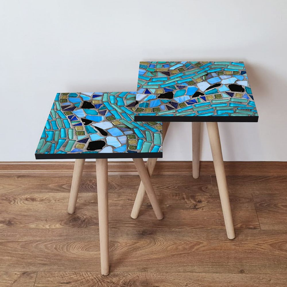 Nesting stolovi 2Shp256 - (2 komada) - boje: više boja slika 1