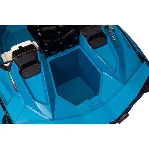 Licencirani auto na akumumulator Lamborghini SIAN 4x100W - dvosjed - plavi slika 11