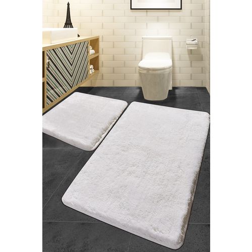 Colors of - Ecru Ecru Bathmat Set (2 Pieces) slika 1