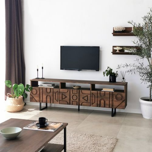 Woody Fashion TV jedinica, Aristo - Walnut slika 1