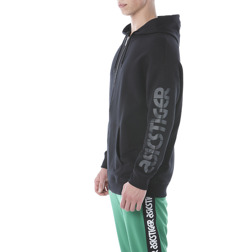 ASICS Muški duks Bl Sweat Fz Hoodie crni slika 3