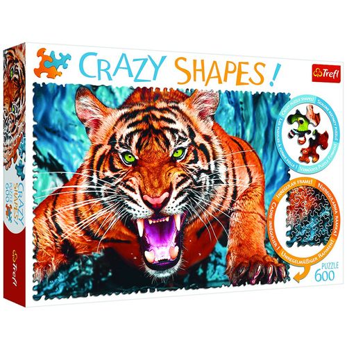 Slagalica 600 crazy shapes Tiger slika 2