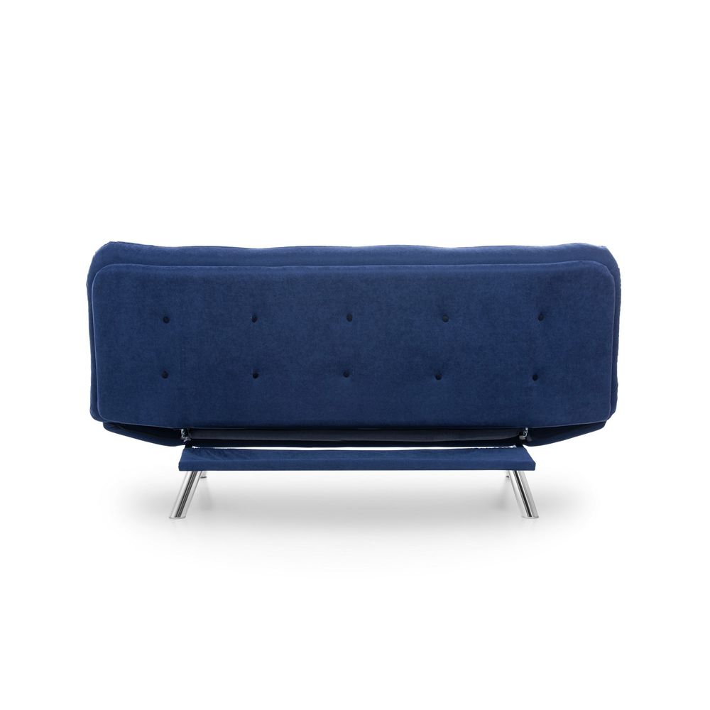 Misa Sofabed - Tamnoplava 3-sjedalna Sofa na Razvlačenje slika 8