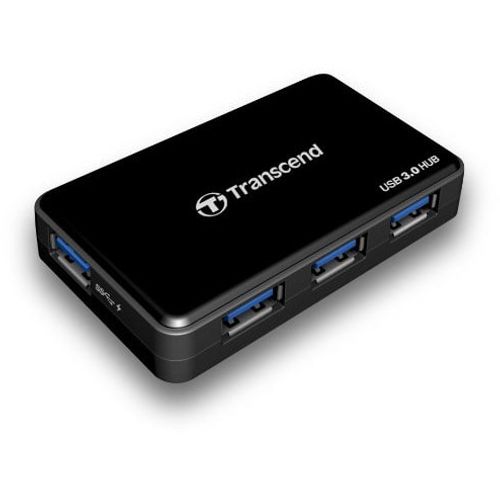Transcend TS-HUB3K USB 3.0 Hub, 4-Port, Up to 5Gb/s, w/Power adapter slika 2