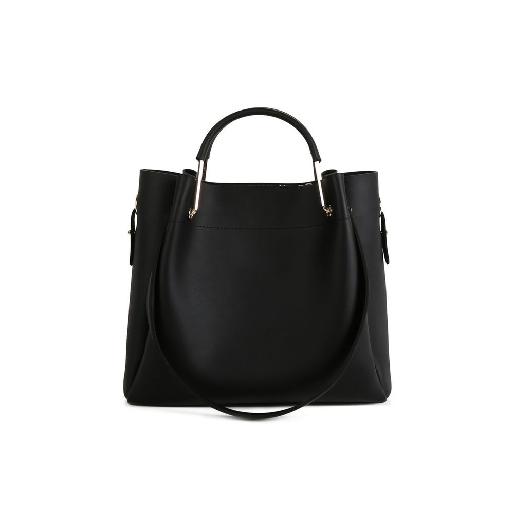 Elegantna Crna Torba preko Ramena slika 4