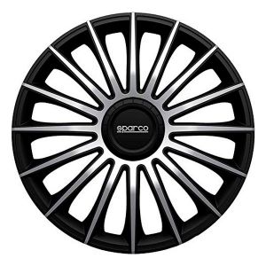 Ratkape Sparco Torino CS5 Crna Srebrna 15" (4 kom)