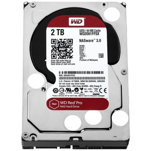 HDD Desktop WD Red Pro (3.5'', 2TB, 64MB, 7200 RPM, SATA 6 Gb/s)