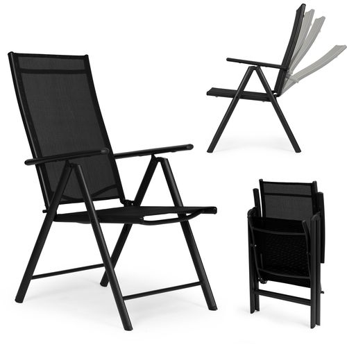 ModernHome set od 2 stolice - crni slika 7