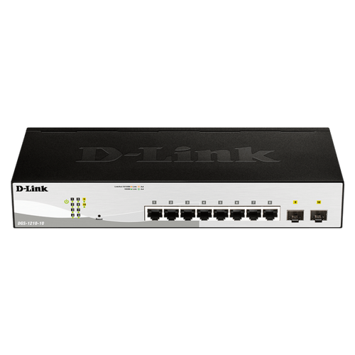 LAN Switch D-Link DGS-1210-10/E 10/100/1000 8port/2SFP Smart slika 1