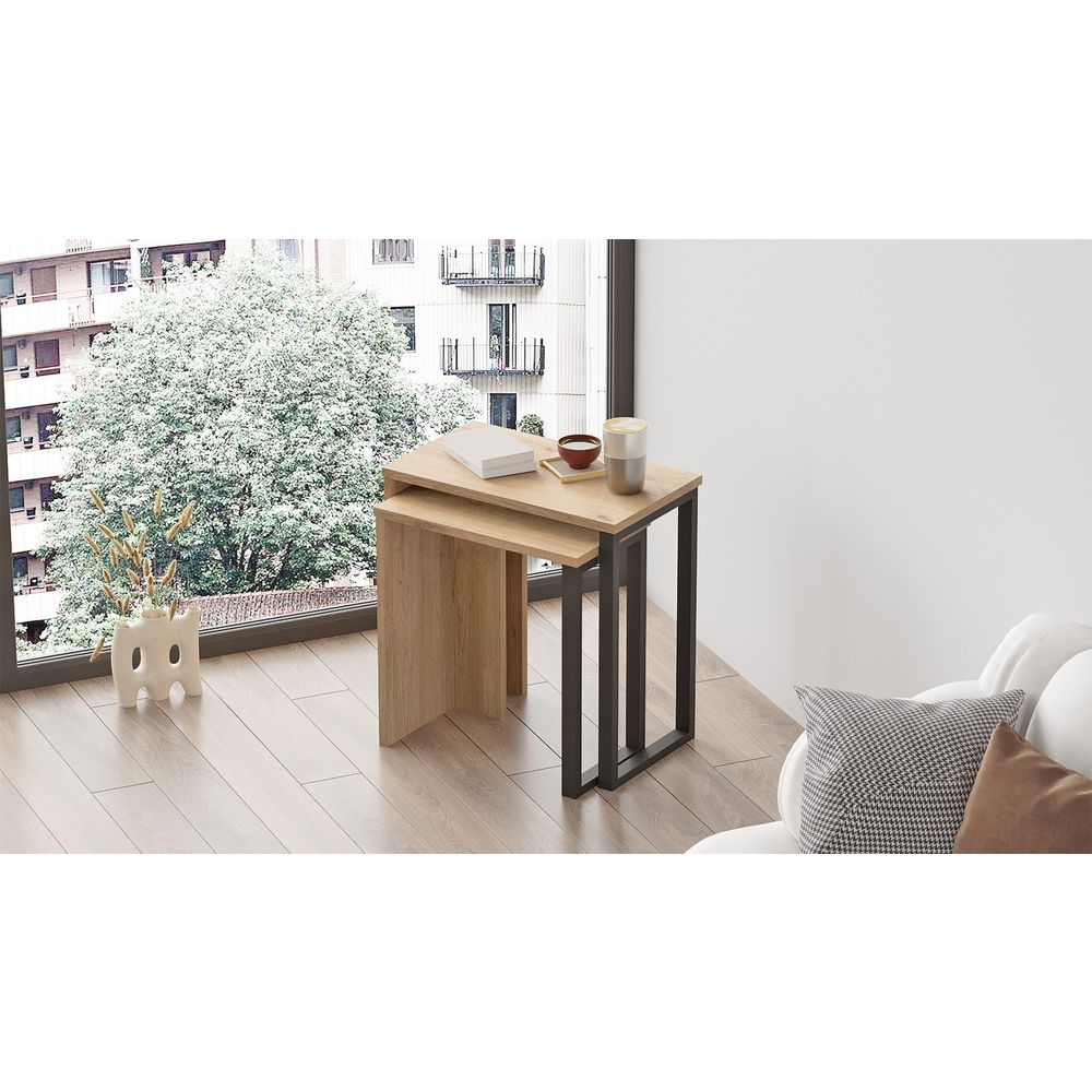 Nesting Table On7-S - Walnut  (2 Pieces) slika 1