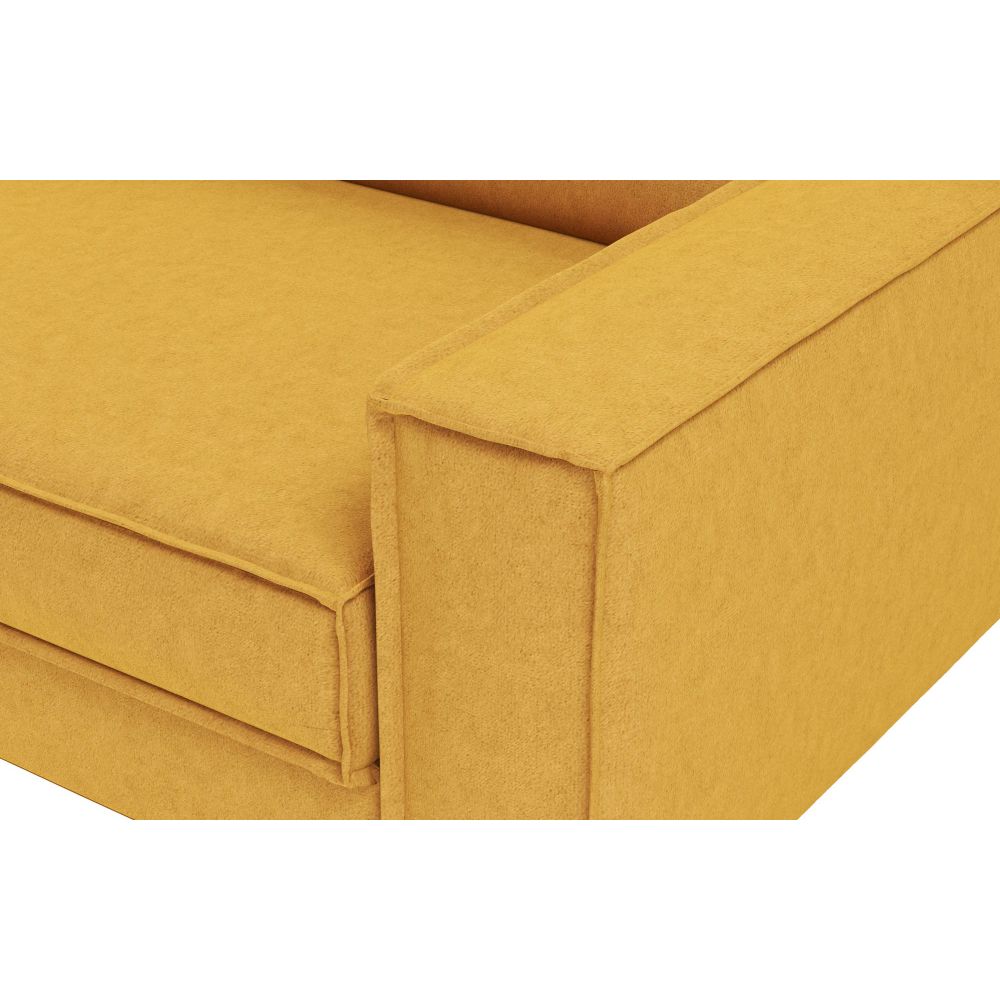 Sofa za Jednu Osobu Sparrow Loveseat - boje: senf orah slika 3