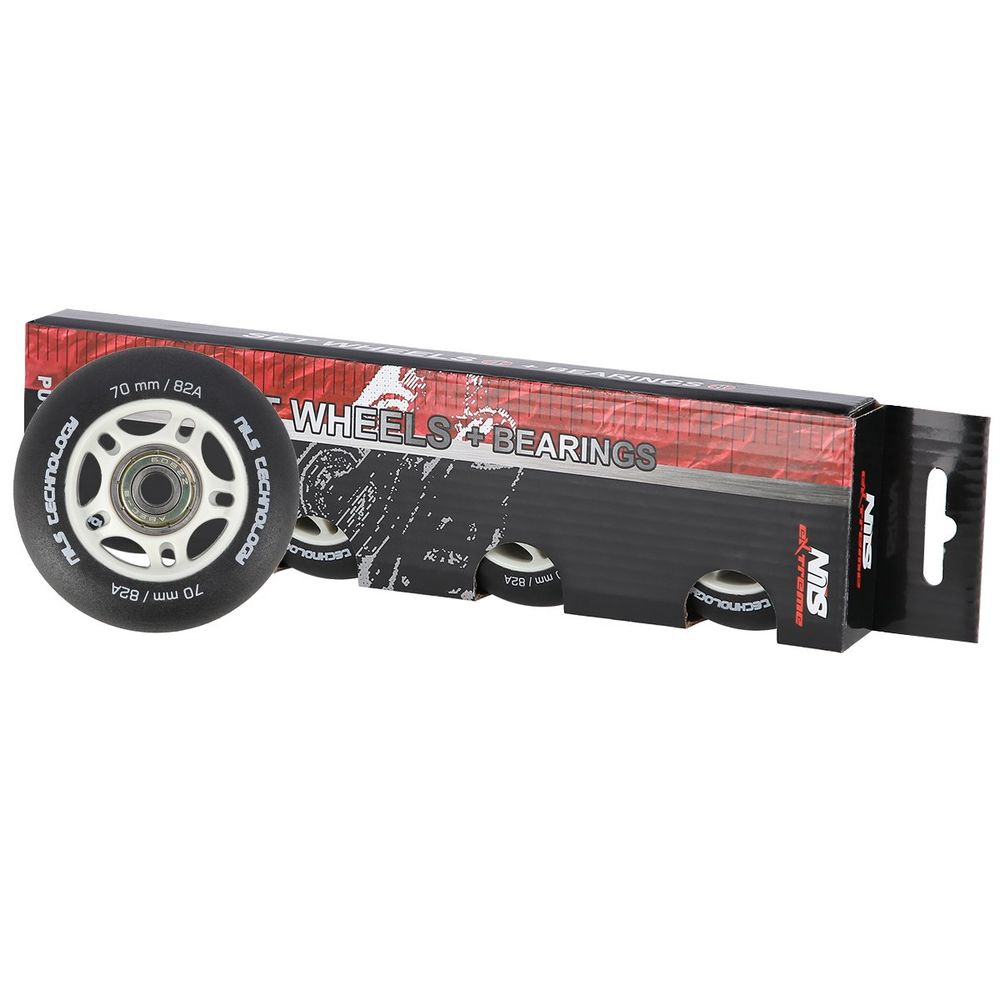 Pu 70x24 82a crni mat (4 kom.) + abec-9 (8 kom.) set nils extreme slika 4