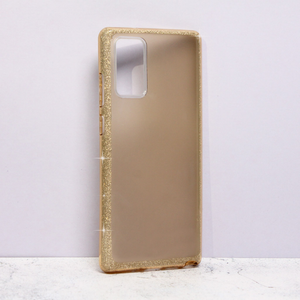 Torbica Crystal Cut za Samsung N980F Galaxy Note 20 zlatna