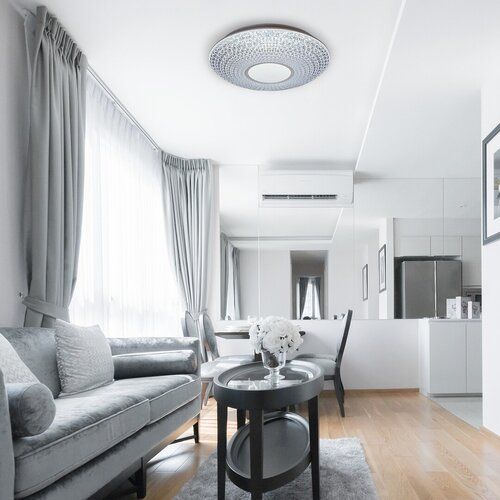 Rabalux Coralia plafonska lampa, bela/ hrom, LED 72W slika 7