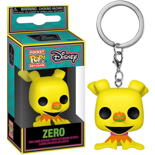 Pocket POP Keychain Disney Nightmare Before Christmas Zero slika 1