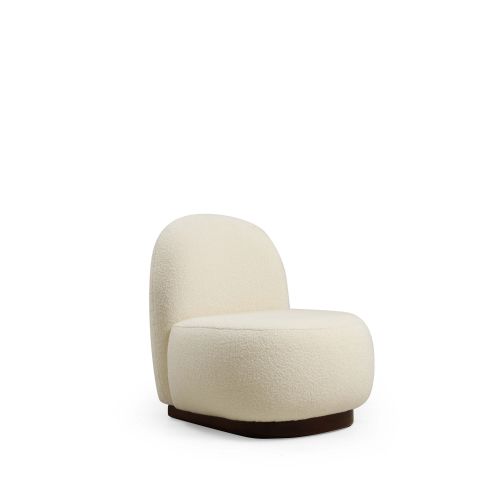 Atelier Del Sofa Fotelja TINA bijela, Tina - Bouclet White slika 3