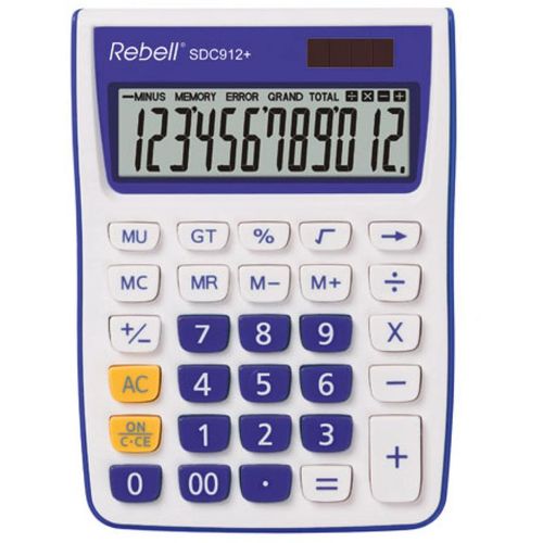 Kalkulator komercijalni Rebell SDC912+Violet slika 1