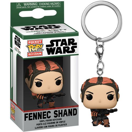 Pocket POP Keychain Star Wars The Book of Boba Fennec Shand slika 1