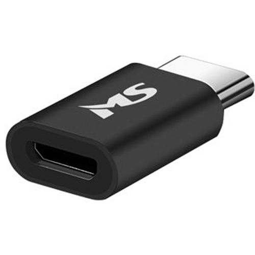 MS ADAPTER microUSB -> TYPE C, MS, black slika 1