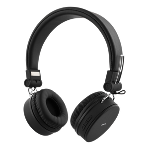 STREETZ Slušalice BT200 Naglavne Sklopive Bluetooth, 3.5 mm utor, CRNE