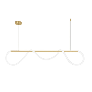 TOOLIGHT APP854-CP Long Gold LED stropna svjetiljka